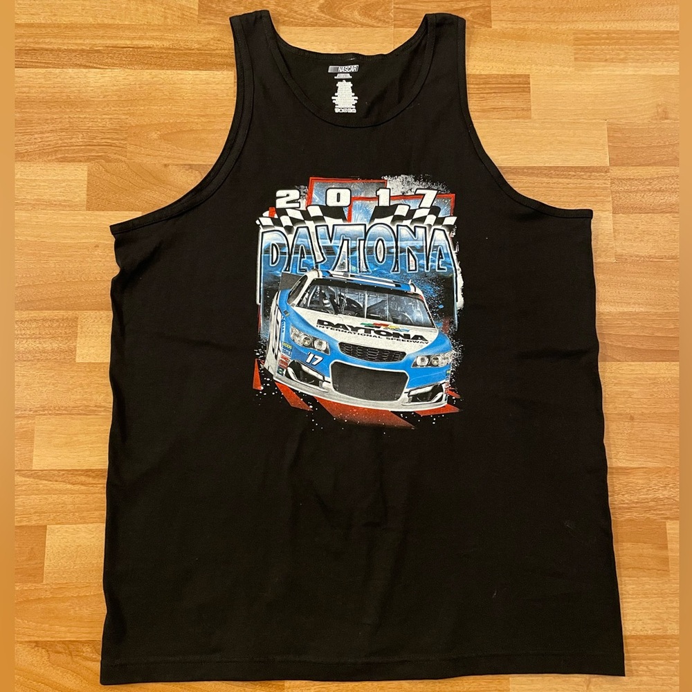 Nascar Daytona Florida Racing Tank Top Tee Tshirt